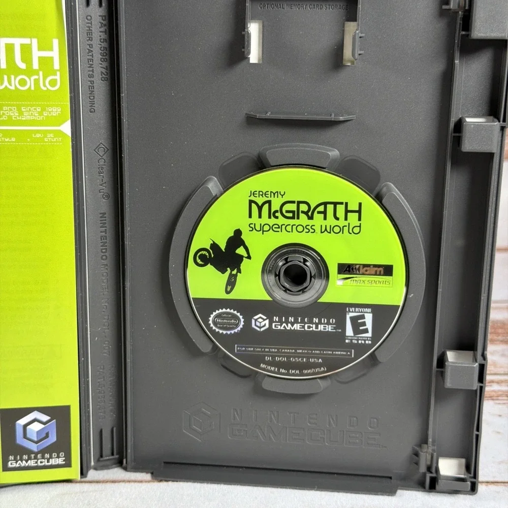 Jeremy McGrath Supercross World GameCube Complete Tested Used